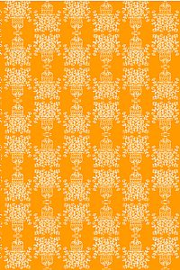 VLACHA SKIRT (Yellow Vase Print)