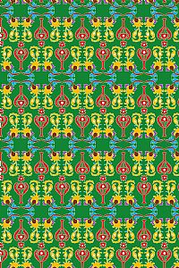 MOLOS SHIRT (Oriental Green Print)