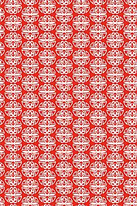 LINARIA SKIRT (Round Red Print)