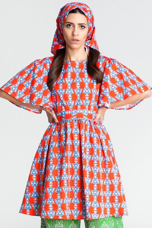 LIKITHOS Mini Dress (AMFOREAS RED)