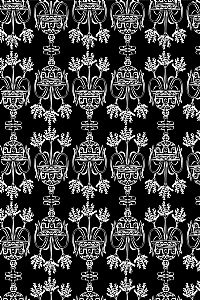 VLACHA TOP (Black Vase Print)