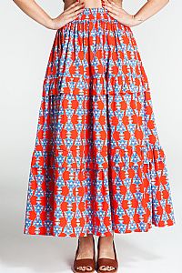 SKYPHOS Skirt (AMFOREAS RED)