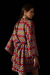 ZOFOROS MINI DRESS (Motiva Red)