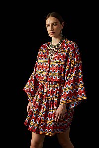 ZOFOROS MINI DRESS (Motiva Red)