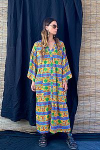 ZOFOROS MAXI DRESS (Akanthus Mustard)