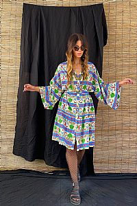 ZOFOROS MINI DRESS (Akanthos Beige)