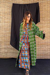 KION OVERCOAT (Waves+Circles)