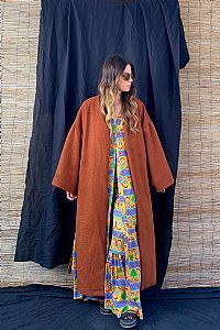 KION OVERCOAT (Brown)