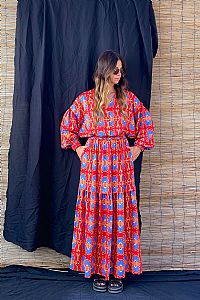 KION SKIRT (Anthos Red)