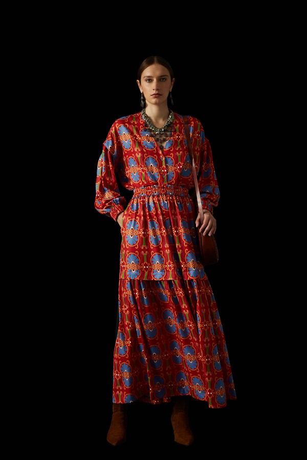 KION SKIRT (Anthos Red)