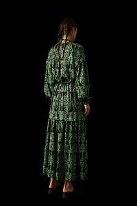 KION SKIRT (Akrokeramon Black+Green)