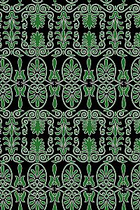 KION SKIRT (Akrokeramon Black+Green)