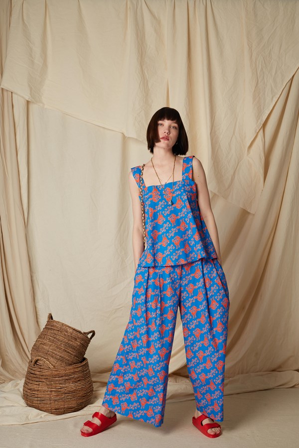 PEFKOS PANTS (Skyriana Birds Print)