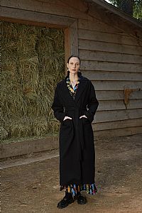 VOUKOLIKON OVERCOAT (BLACK)