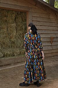 FRIXOS SHIRT (Athena Black Print)