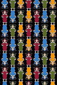 FRIXOS SHIRT (Athena Black Print)