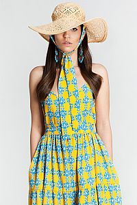 NESTORIS Dress (AMFOREAS YELLOW)