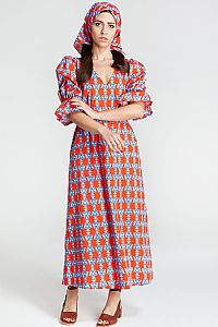 STAMNOS Dress (AMFOREAS RED)