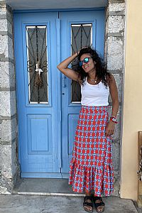 KYATHOS Skirt (AMFOREAS RED)