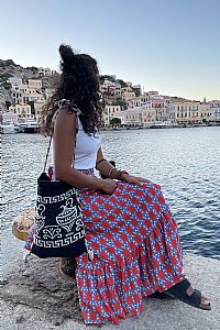 KYATHOS Skirt (AMFOREAS RED)