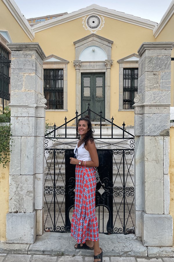 KYATHOS Skirt (AMFOREAS RED)