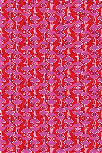 TECTON CROP TOP (PINK GEO PEOPLE PRINT)